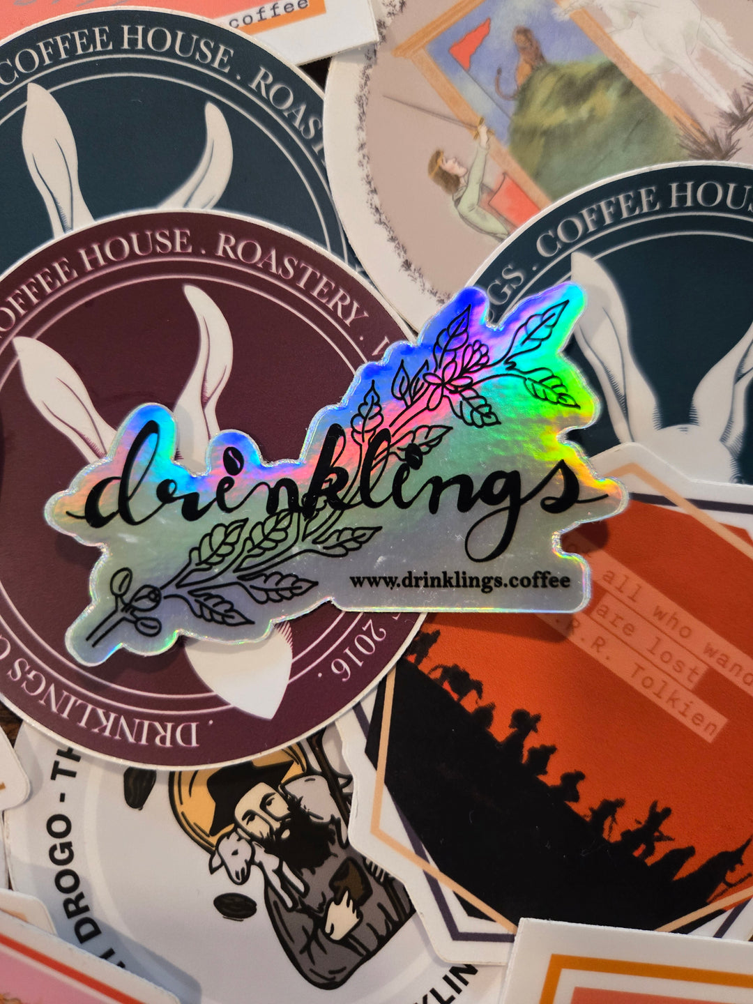 Drinklings Silver Sticker