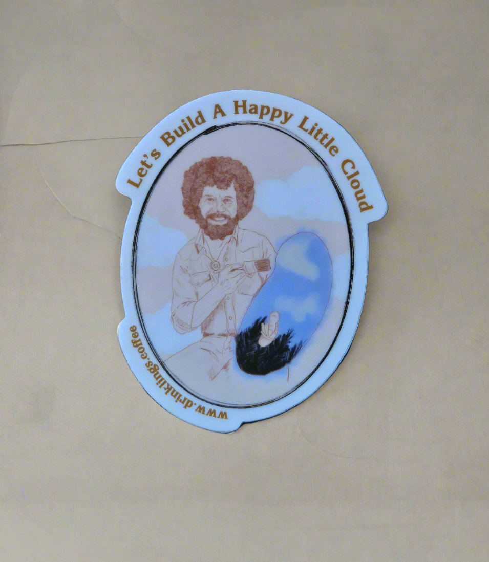 Bob Ross Sticker