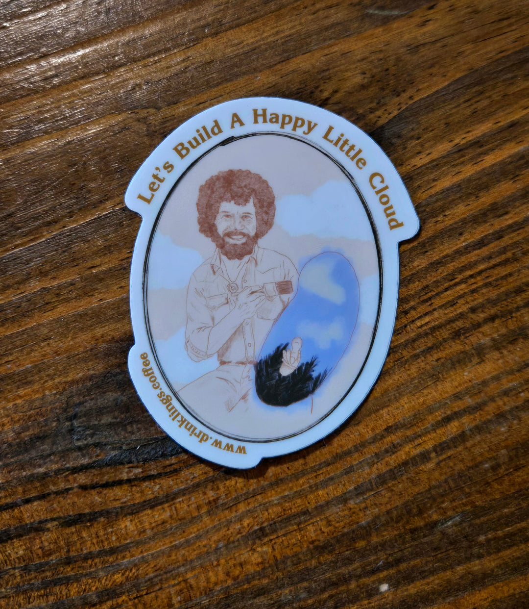 Bob Ross Sticker