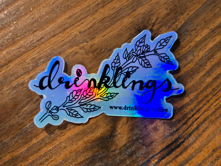 Drinklings Silver Sticker