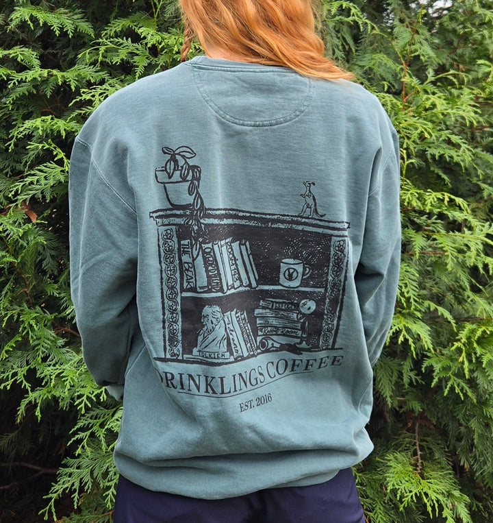 The Drinklings Bookshelf Sweatshirt