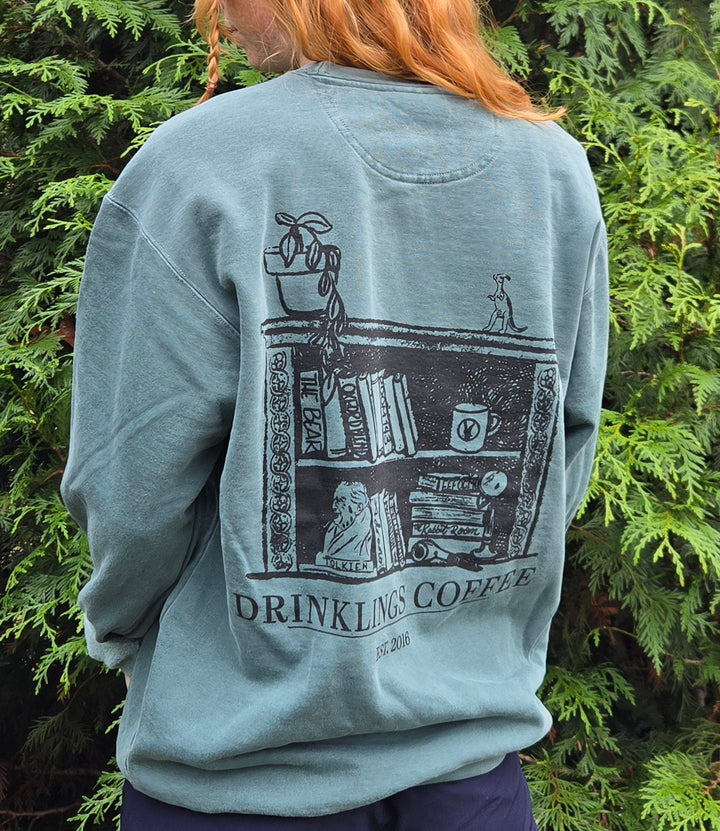 The Drinklings Bookshelf Sweatshirt