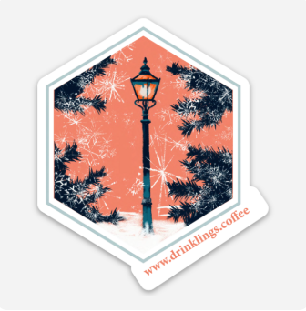 Narnia Lamppost Sticker