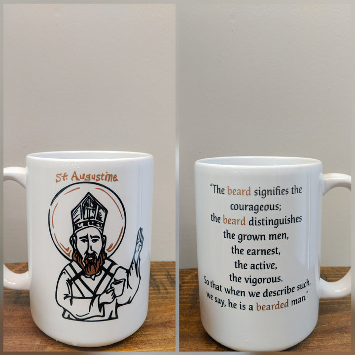 The Augustine Beard Quote Mug - Drinklings