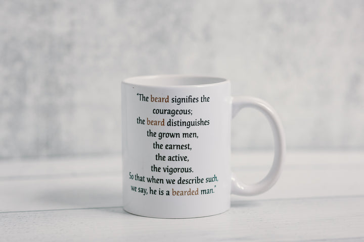 The Augustine Beard Quote Mug