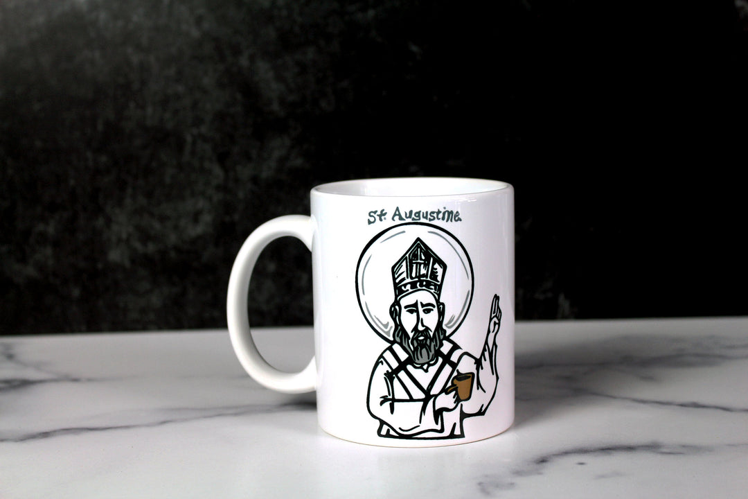 The Saint Augustine on Traveling Mug