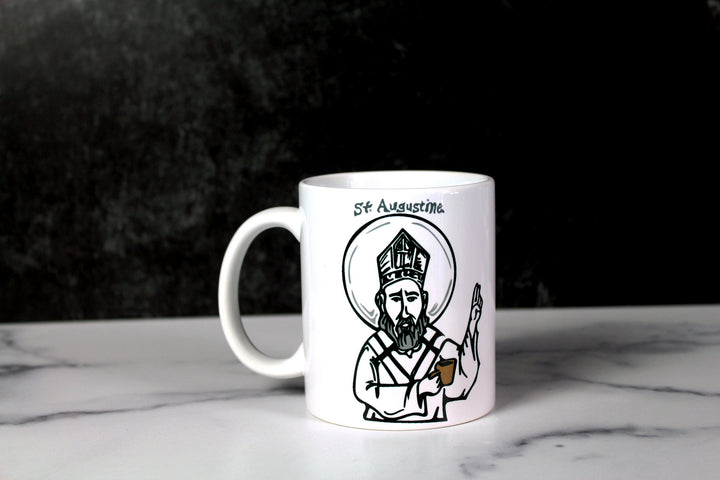 The Saint Augustine on Traveling Mug