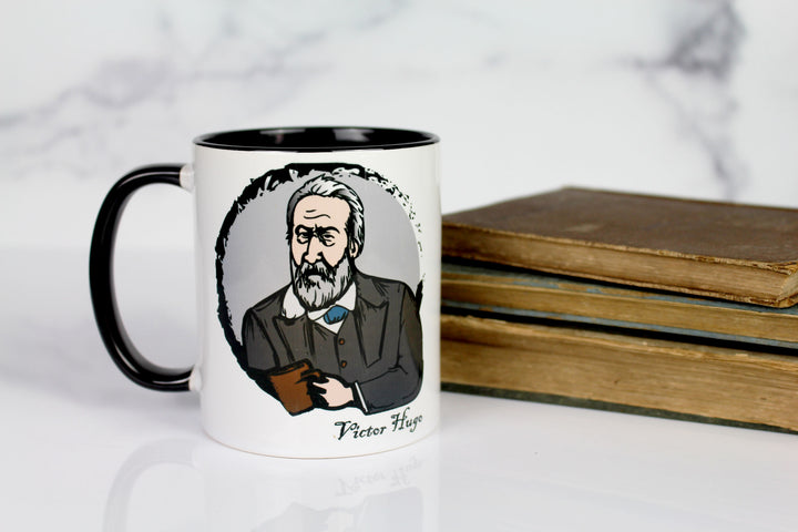 The Victor Hugo Mug - He Never Went Out Without a Book Under His Arm